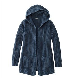 LL Bean Hooded Cardigan